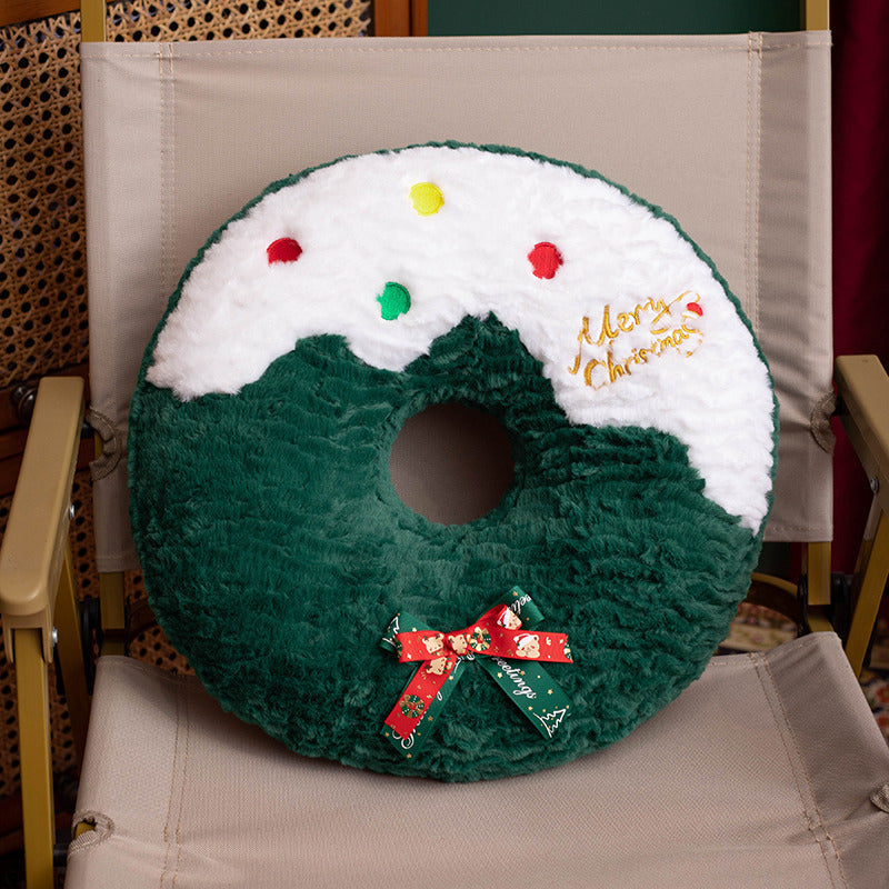 Christmas Gingerbread Man Plush Cushion