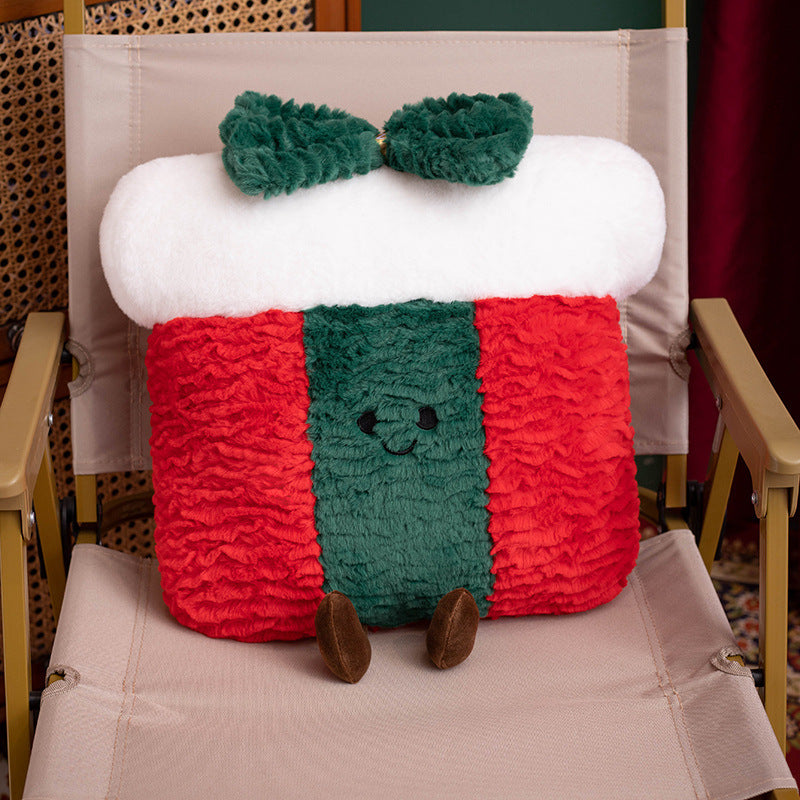 Christmas Gingerbread Man Plush Cushion