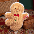 Christmas Gingerbread Man Plush Cushion