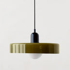 Bunte Pendelleuchte im Bauhaus-Stil - StiloGlas