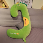 Übergroßes Kuschelmonster-Plüschkissen