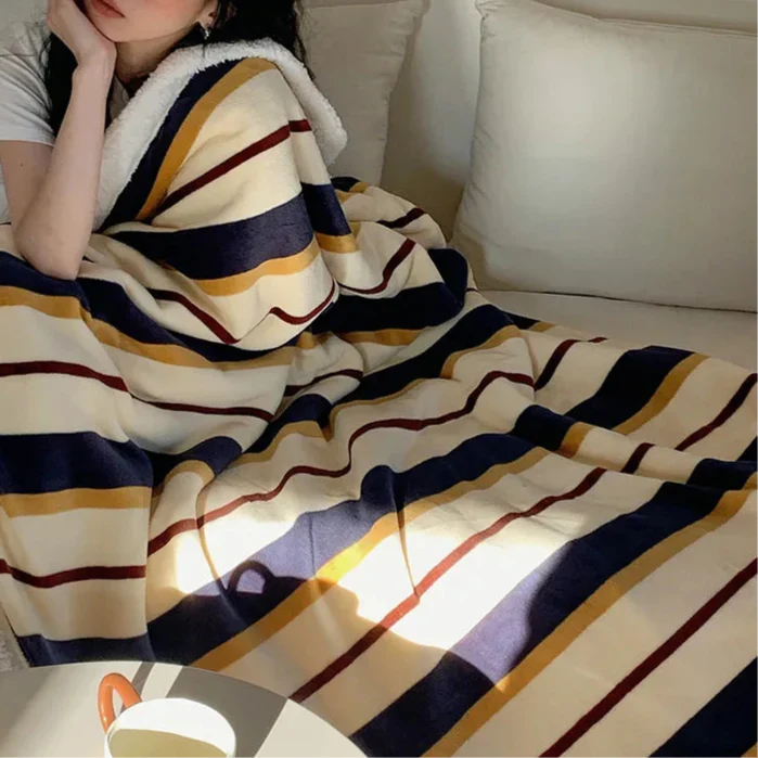 Stripe Sofa Throw