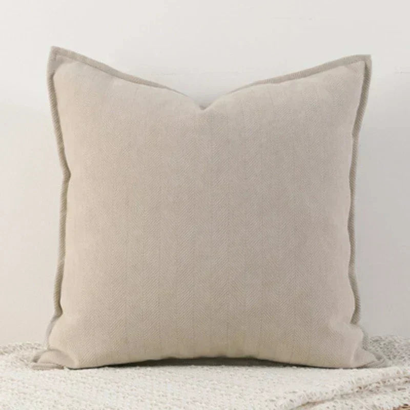 Weicher Chenille-Kissenbezug – Elegant & Gemütlich