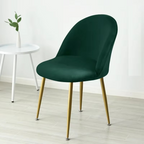 Elastische Samt-Stuhlbezüge – Stretch-Hussen für Esszimmer- und Schminkstühle