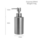 Eleganter Seifenspender mit Handpumpe aus Edelstahl