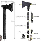 Faltbare Survival-Campingaxt