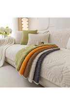 Ästhetischer Sofaüberzug im Nordic-Stil