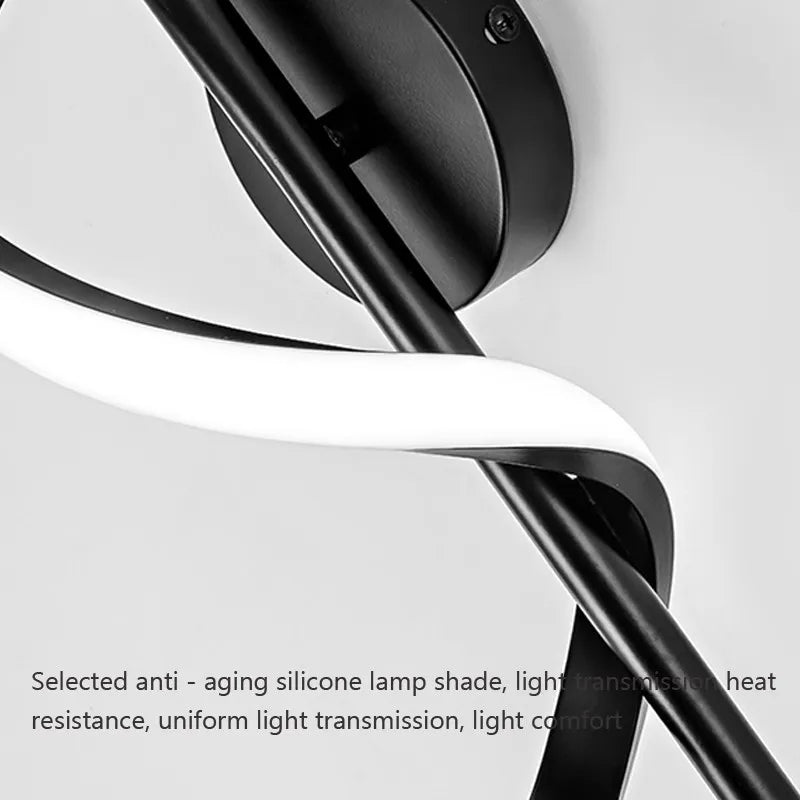 Moderne LED-Wandleuchte