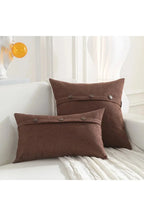Nordic Button Pillowcase