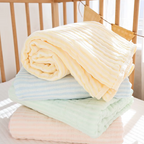 Premium 6-lagige Musselin-Baumwoll- und Bambus-Babydecke