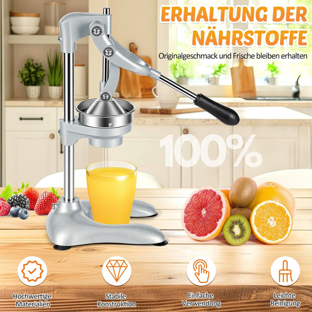 Manual Juice Press Citrus Press Stainless Steel