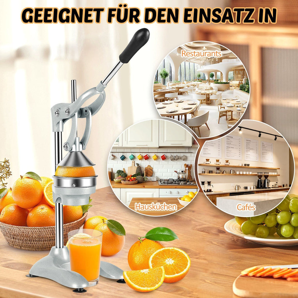 Manual Juice Press Citrus Press Stainless Steel