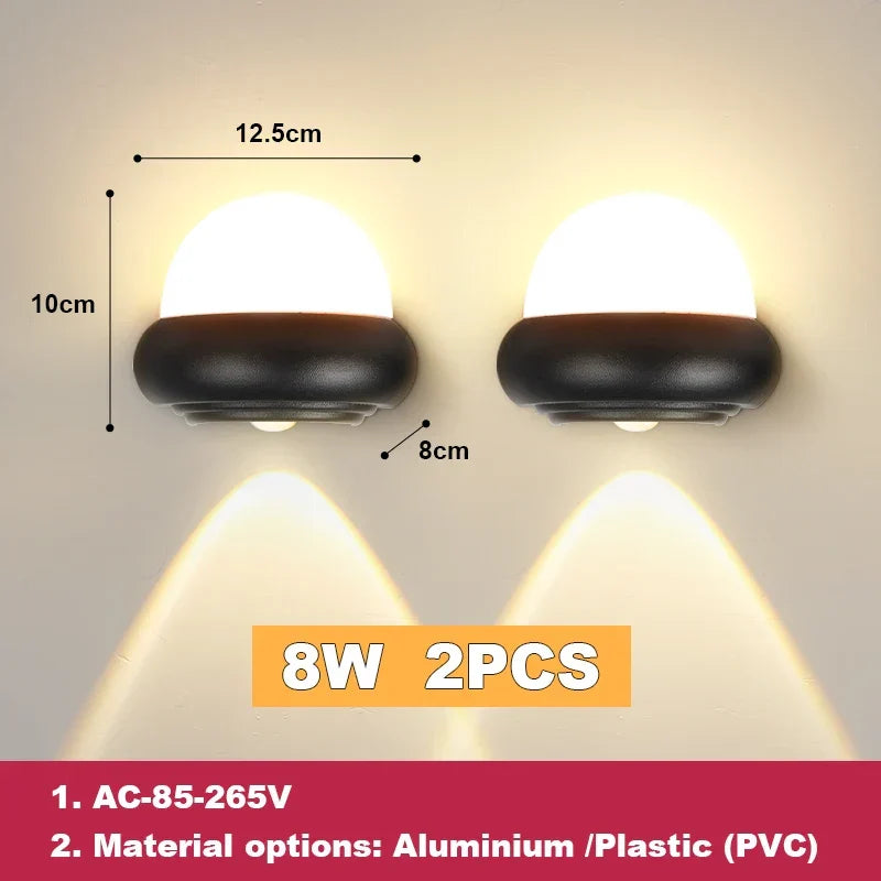 Courtyard LED-Wandleuchte