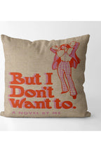 Rosa Quadrat Decorative Pillowcase