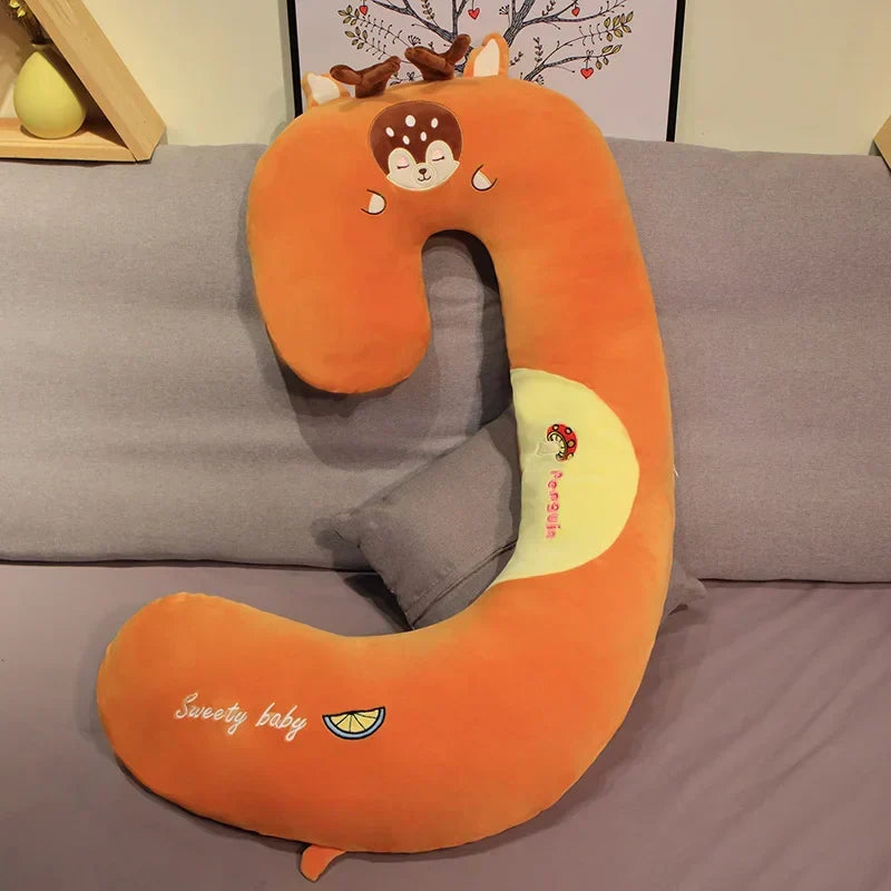 Übergroßes Kuschelmonster-Plüschkissen