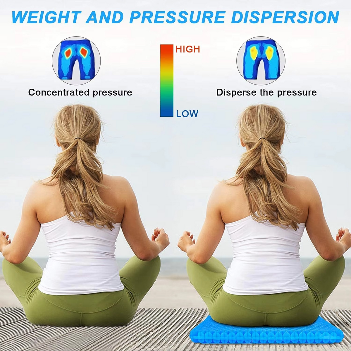 Ultimate Comfort Gel Seat Cushion