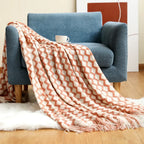 Nordic Style Knitted Blanket