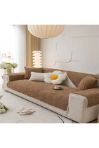 Ästhetischer Sofaüberzug im Nordic-Stil