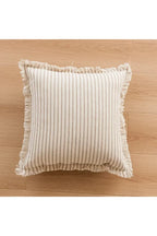 Tufted Beige Cushion Cover