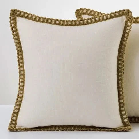 French-Style Decorative Pillow Cover