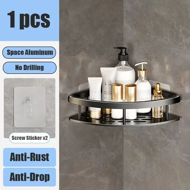 Shower Shelf Without Drilling
