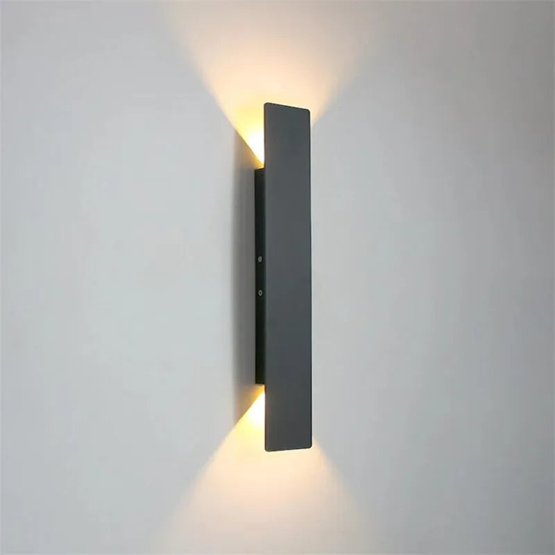 Aluminium-LED-Wandleuchte