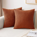 Boho Ribbed Corduroy Cushion Cover