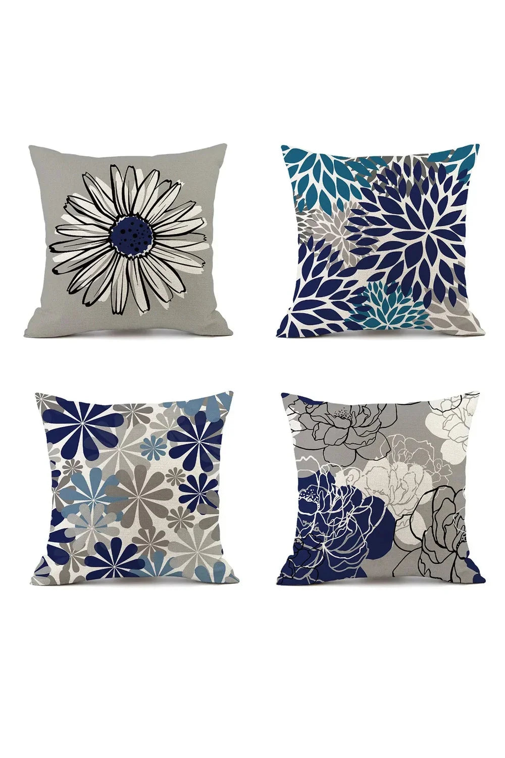 Floral Pillow Cover