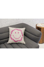 Rosa Quadrat Decorative Pillowcase