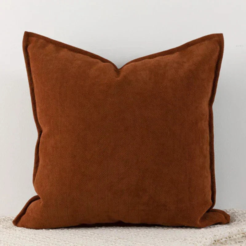 Weicher Chenille-Kissenbezug – Elegant & Gemütlich