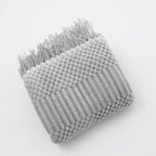 Nordic Style Knitted Blanket
