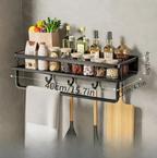 Modern Gray Kitchen Shelf