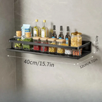 Modern Gray Kitchen Shelf