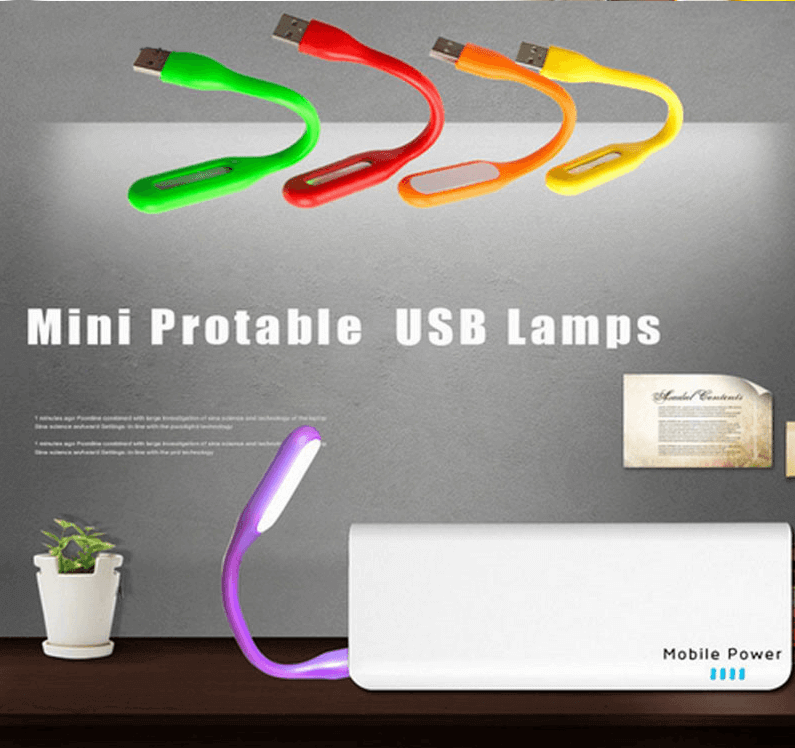 10er-Set flexible USB-LED-Leuchten