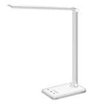 Zeitgenössische verstellbare LED-Tischleuchte mit Ladefunktion