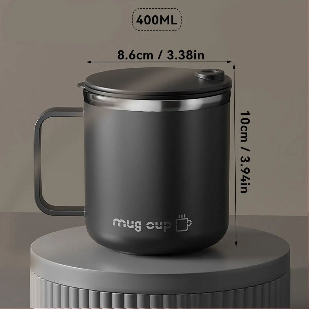 Insulated Stainless Steel Coffee Cup with Lid
