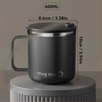 Insulated Stainless Steel Coffee Cup with Lid