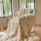 Reversible Faux Fur Blanket