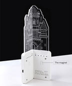 Wiederaufladbare 3D-LED-Wandleuchte