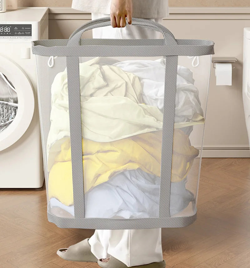 AirNylon zusammenklappbarer Wäschekorb