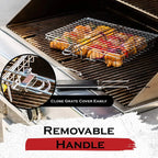 Grillaro BBQ Basket – Foldable & Non-Stick