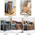 CasaLoom Boho Blanket with Fringes