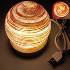 3D-Kristallplaneten-Nachtlicht
