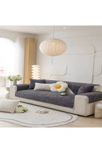 Ästhetischer Sofaüberzug im Nordic-Stil