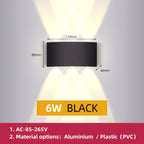 Courtyard LED-Wandleuchte