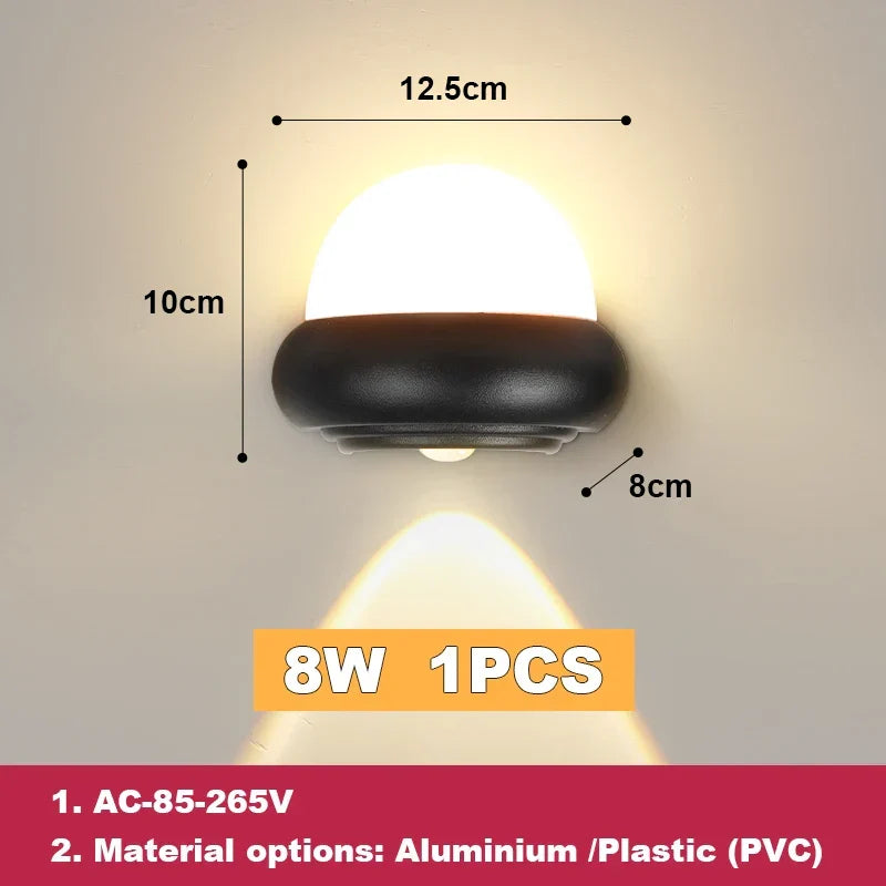 Courtyard LED-Wandleuchte