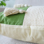 Embroidered Tulip Pillowcase