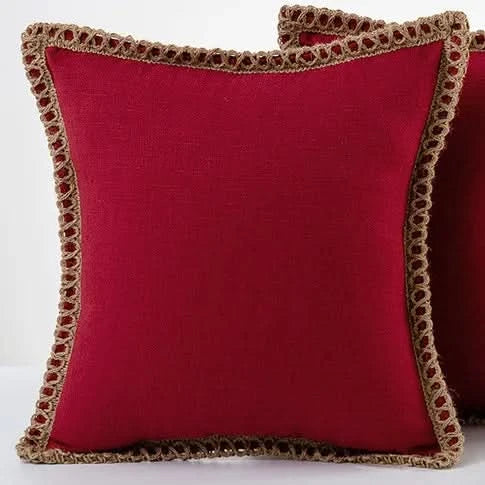French-Style Decorative Pillow Cover