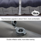 Ultralight Self-Inflating Camping Mattress with Built-in Pump