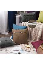 Nordic Button Pillowcase
